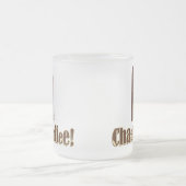 Chaaarrliee! フロストグラスマグカップ (中央)