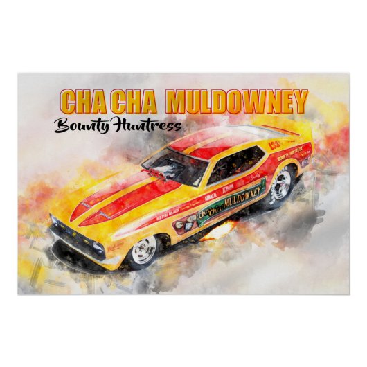 ChaCha Muldowney Bounty Huntress ポスター (正面)