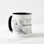 "ChacoalイルカII"のマグ マグカップ (正面左)