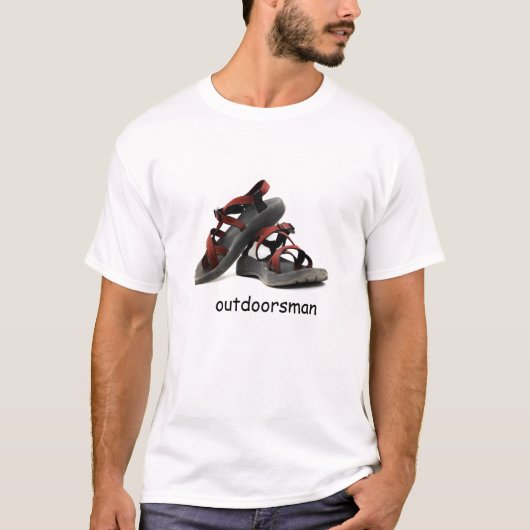 chacos、outdoorsman tシャツ (正面)