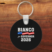 Chad Bianco For Governor Of California 2026  キーホルダー (正面)