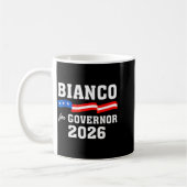 Chad Bianco For Governor Of California 2026  コーヒーマグカップ (左)