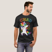 Chad Dabbing Unicorn Tシャツ (正面フル)