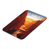 Chad Illustration Travel Art Vintage マグネット (左側)