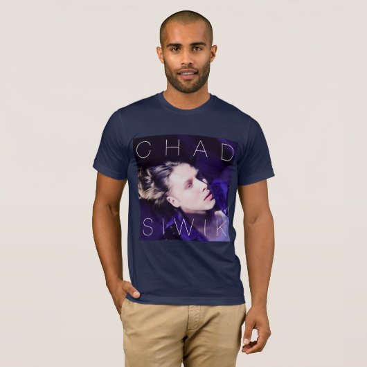 CHAD SIWIKアルバムカバー Tシャツ (正面フル)