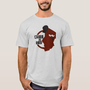 ChadisRad.comの本管のロゴ Tシャツ