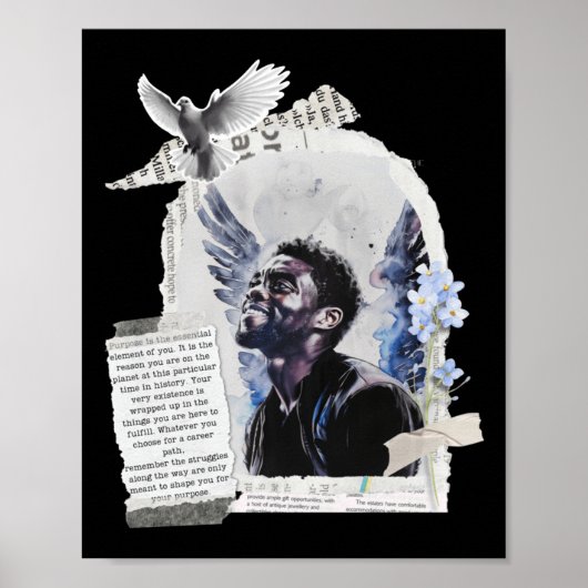 Chadwick Bosemanへの献上品 – 目的2 ポスター (正面)