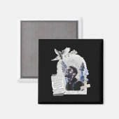 Chadwick Bosemanへの献上品 – 目的2 マグネット (正面/裏面)