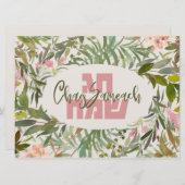 Chag Sameach – ヘブライ語でハッピーユダヤの休日 (正面/裏面)