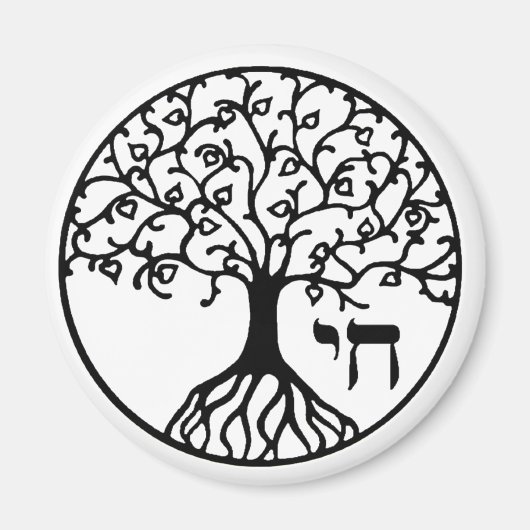 CHAIとの生活の木 マグネット (正面)