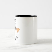 Chai is life. Try Chai Tea latte Indians and Pakis ツートーンマグカップ (中央)