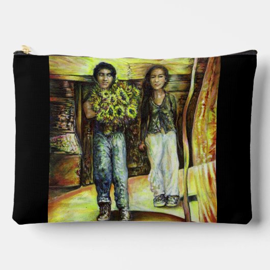 ChaIiengeのシスチンChapeI相 アクセサリーポーチ (正面)