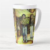 ChaIiengeのシスチンChapeI相 カフェラテマグ (右アングル)