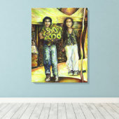 ChaIiengeのシスチンChapeI相 キャンバスプリント (インサイチュ (ウッドフロア))