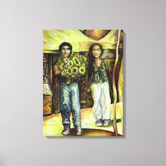 ChaIiengeのシスチンChapeI相 キャンバスプリント (正面)