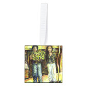 ChaIiengeのシスチンChapeI相 キューブオーナメント (正面)