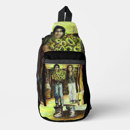 ChaIiengeのシスチンChapeI相 スリングバッグ (正面)