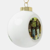 ChaIiengeのシスチンChapeI相 セラミックボールオーナメント (左)