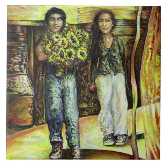 ChaIiengeのシスチンChapeI相 タイル (正面)