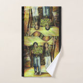 ChaIiengeのシスチンChapeI相 バスタオルセット (ハンドタオル)