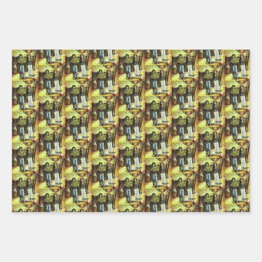 ChaIiengeのシスチンChapeI相 ラッピングペーパーシート (正面)