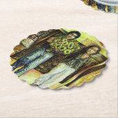 ChaIiEnge紙CoasteのSistine ChapeI段階 ペーパーコースター (アングル)