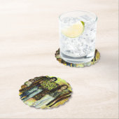 ChaIiEnge紙CoasteのSistine ChapeI段階 ペーパーコースター (インサイチュ)