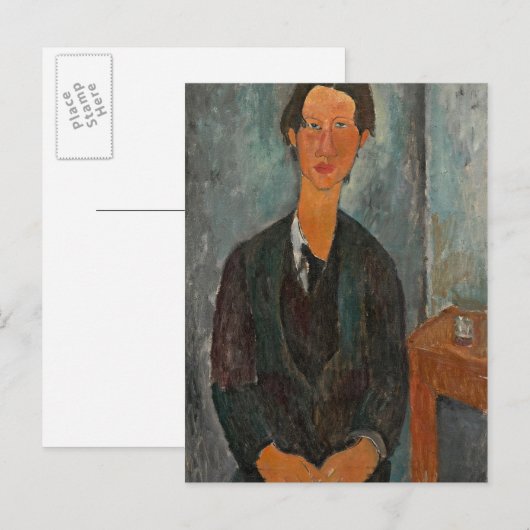 Chaim Soutine, 1917 (キャンバス油) ポストカード (正面/裏面)