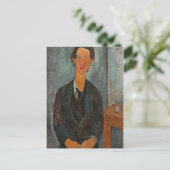 Chaim Soutine, 1917 (キャンバス油) ポストカード (スタンド正面)