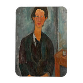 Chaim Soutine, 1917 (キャンバス油) マグネット (縦)