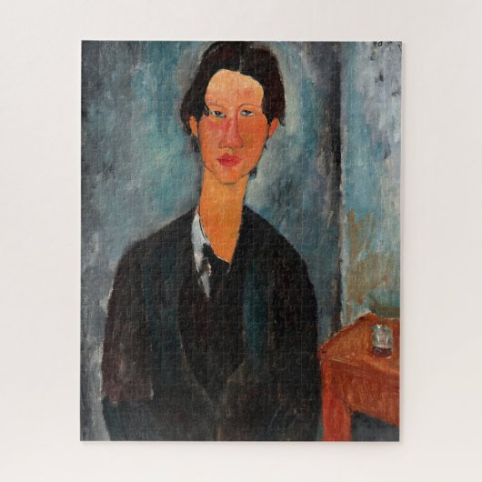 Chaim Soutine by Amedeo Modigliani ジグソーパズル (縦)