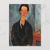 Chaim Soutine by Amedeo Modigliani ポストカード (正面)
