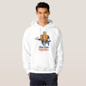 Chain Hoist Mascot Keep Calm Pull Chain Hoodie パーカ (正面フル)