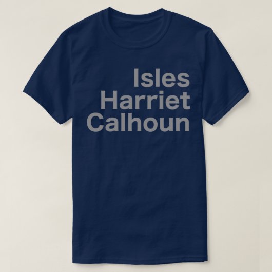 Chain of Lakes Isles、Harriet、Calhoun Tシャツ (デザイン正面)