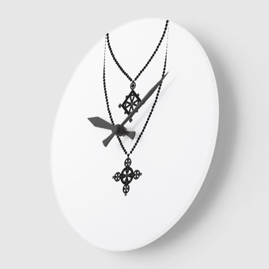 Chain & Pendant ラージ壁時計 (傾斜)