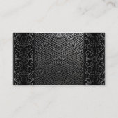 Chainmailの銀製のタイル196 名刺 (裏面)