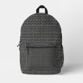Chainmail Medieval Armor プリントバックパック (正面)