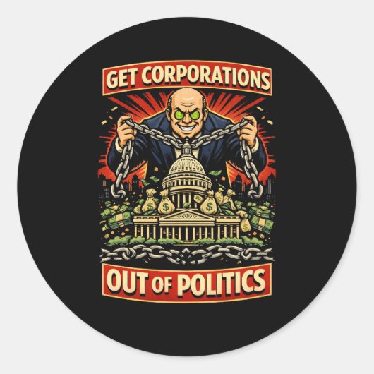 Chains of Influence ラウンドシール (正面)