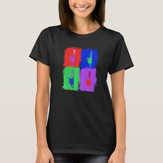 Chainsaw Chainsaws Pop Tシャツ (正面)