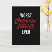 Chainsaw Juggler Arm Amputation カード (黄色い花)