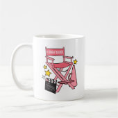 Chairディレクターの: 第1戯曲先生 コーヒーマグカップ (左)