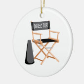 Chairディレクター セラミックオーナメント (左)