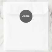 Chair  ラウンドシール (バッグ)