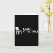 Chair A Seat At The Table  カード (黄色い花)