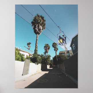 Chairlift to Cali Poster ポスター