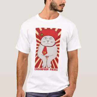 Chairman Meow The Leader of the Purr-ty Tシャツ