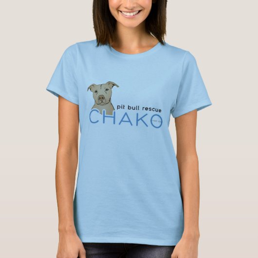 Chakoのロゴ Tシャツ (正面)