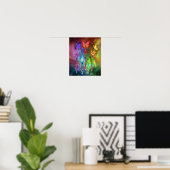 Chakra Dreams Fine Art Poster/Print ポスター (ホームオフィス)