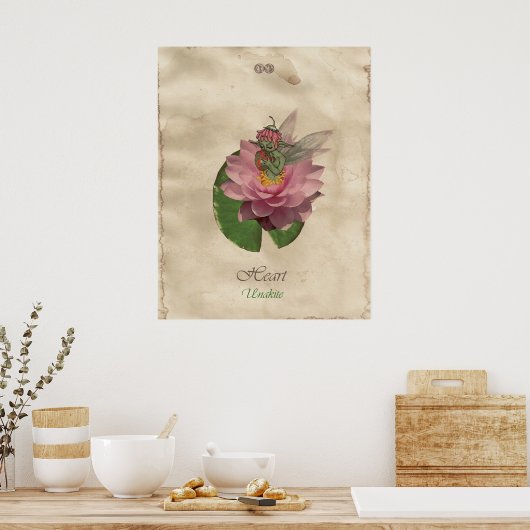 CHAKRA FAE - HEART ポスター (キッチン)