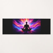 Chakra Glow Yoga Mat Meditation Design ヨガマット (正面(横))